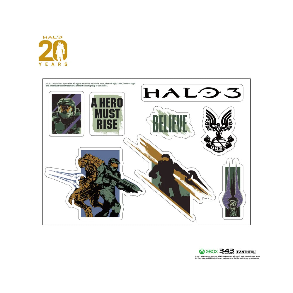 HALO 20周年 - 貼紙套裝