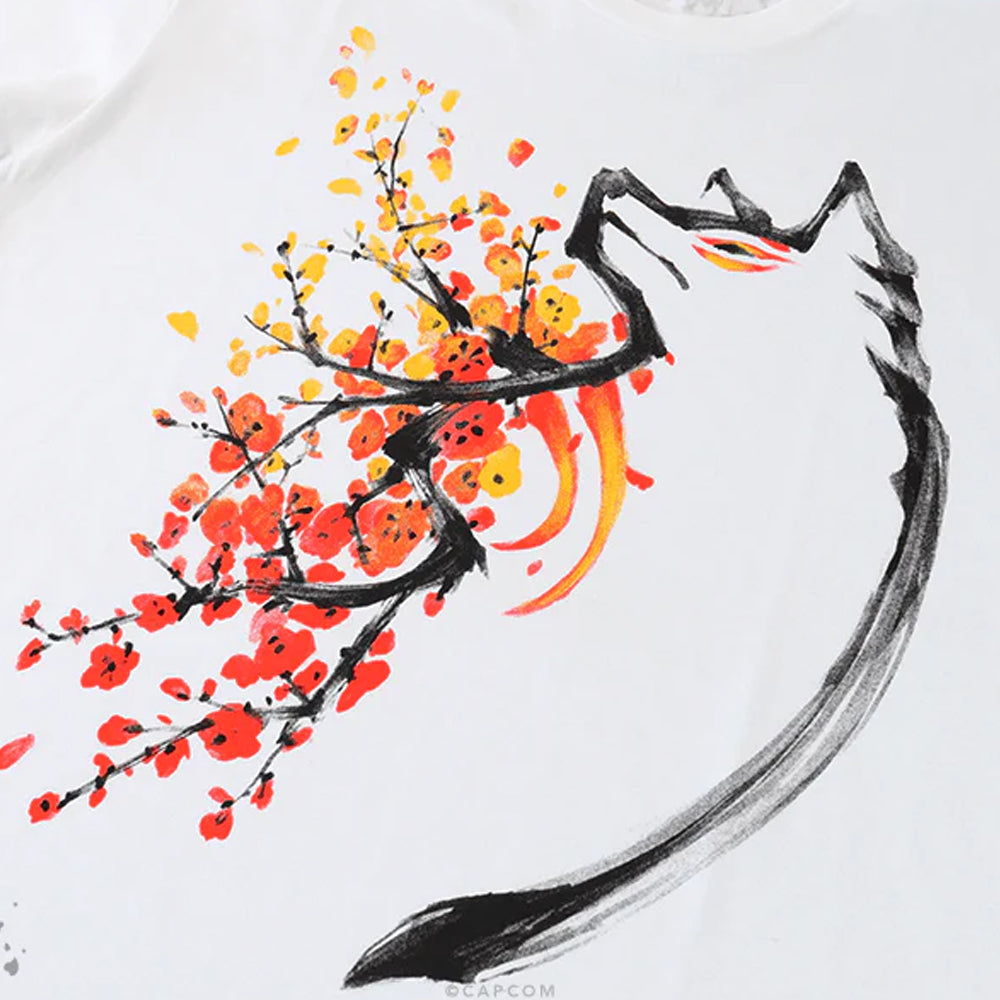 Okami - 彩繪狼 T-shirt