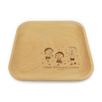 櫻桃小丸子 - 方形木盤