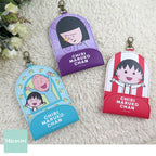 櫻桃小丸子 - 伸縮鑰匙扣卡包