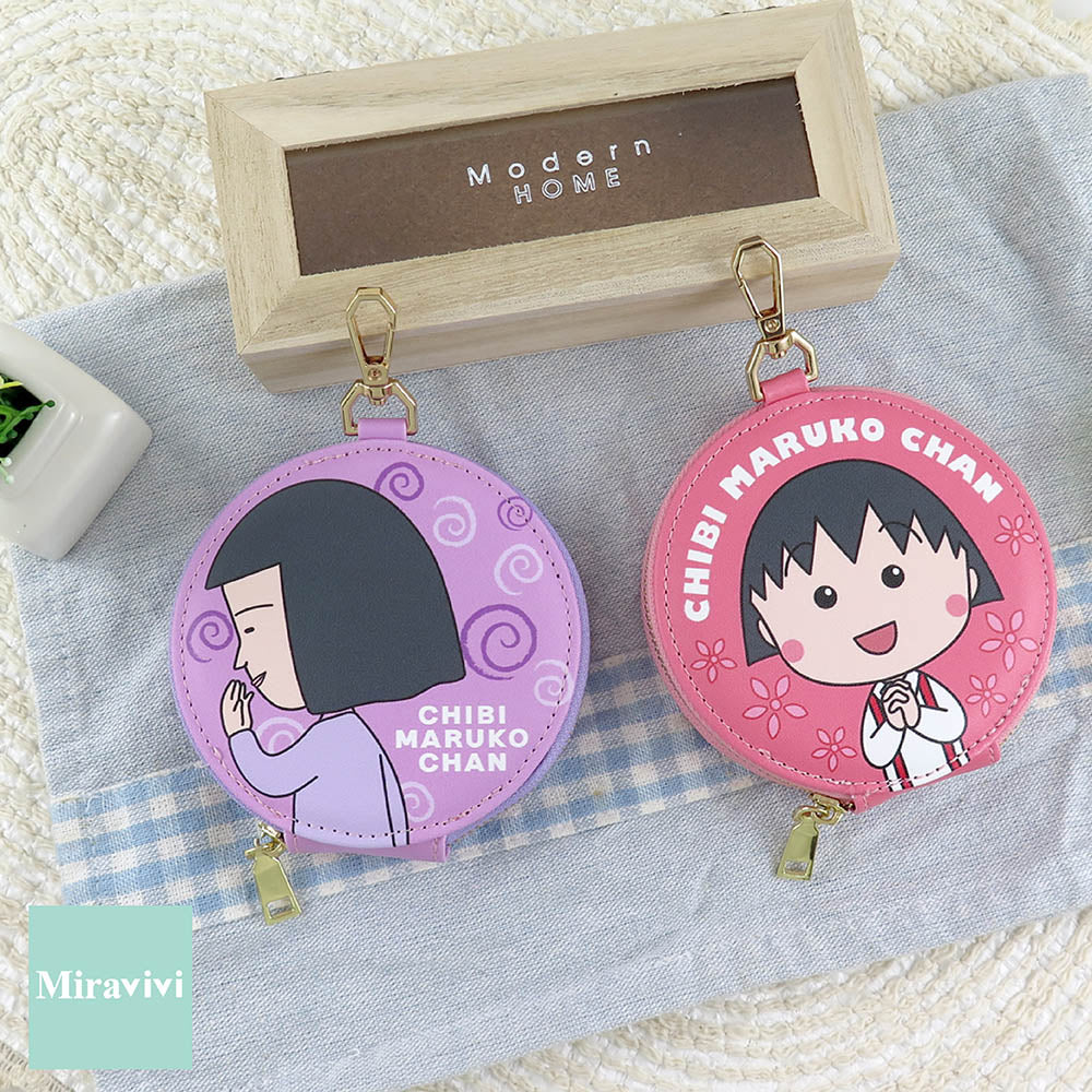 櫻桃小丸子 - 皮革零錢包