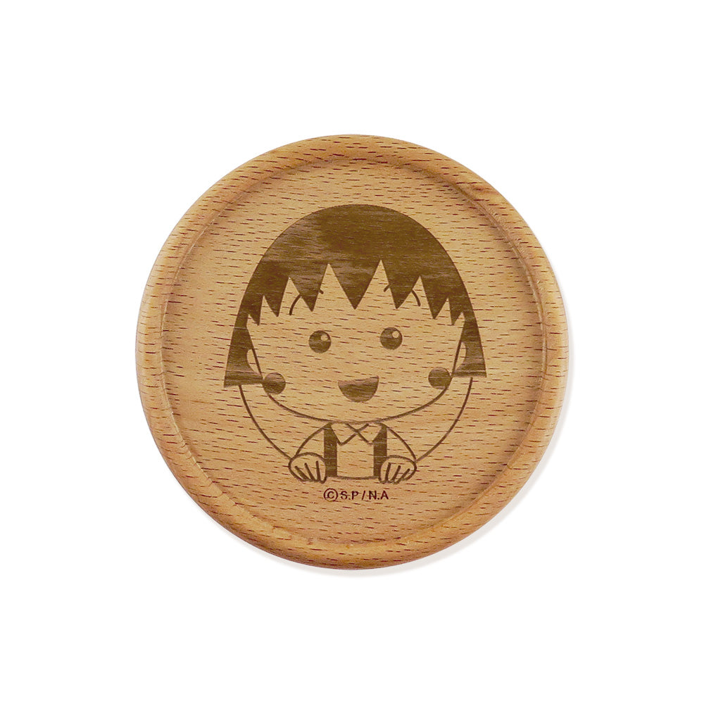 櫻桃小丸子 - 木杯墊