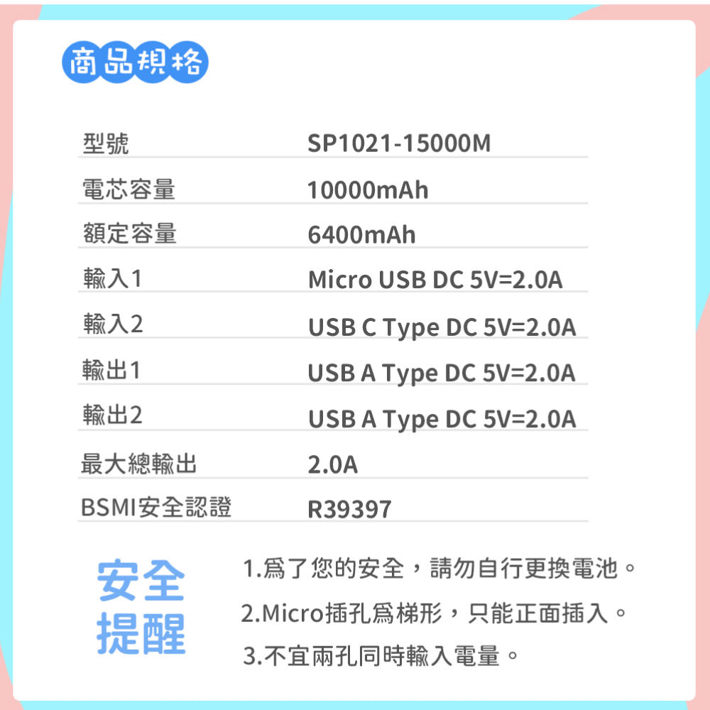 蠟筆小新系列 - 行動電源