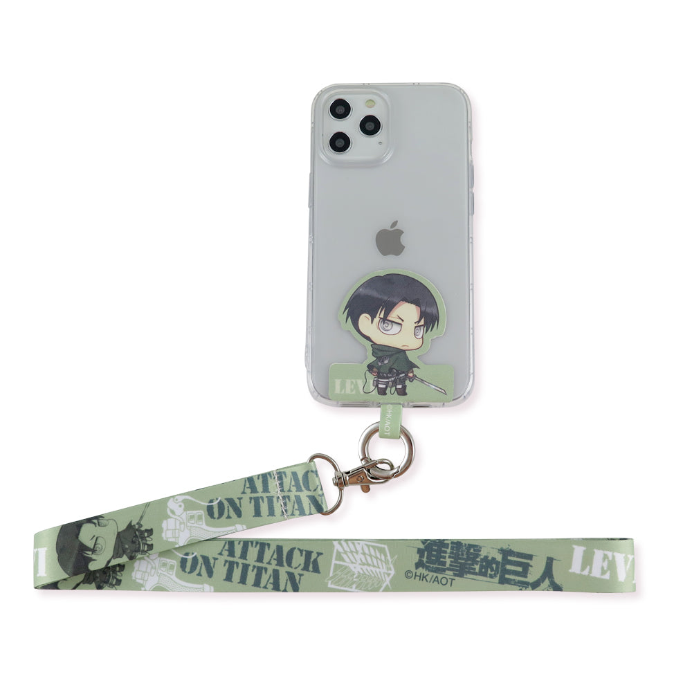 進擊的巨人 - 手機夾片長吊繩