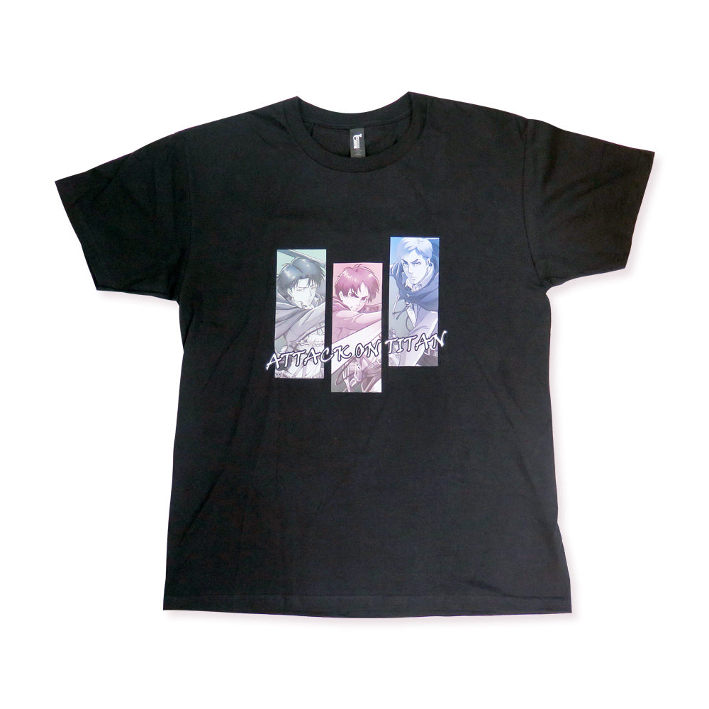 進擊的巨人 - 回顧展短袖T恤(成人)