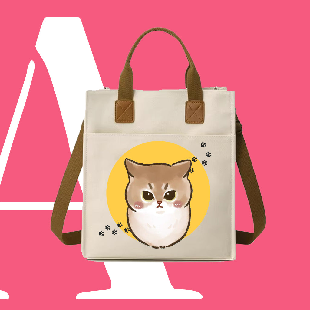 生氣CAT迷因帆布袋