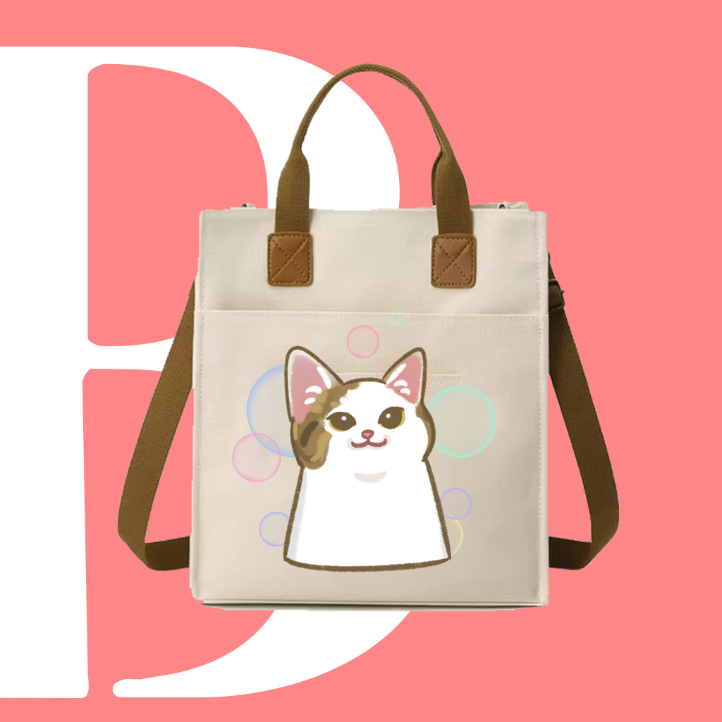 POP CAT迷因帆布袋