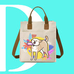 接飛盤DOG迷因帆布袋