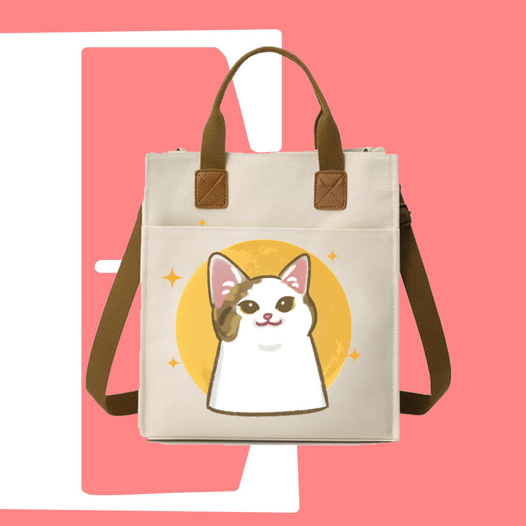 POP CAT迷因帆布袋