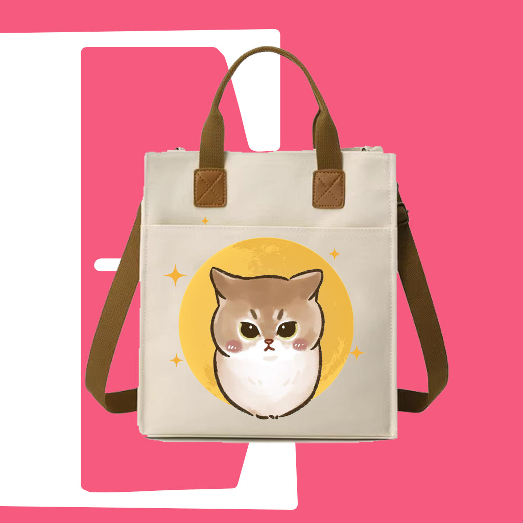 生氣CAT迷因帆布袋