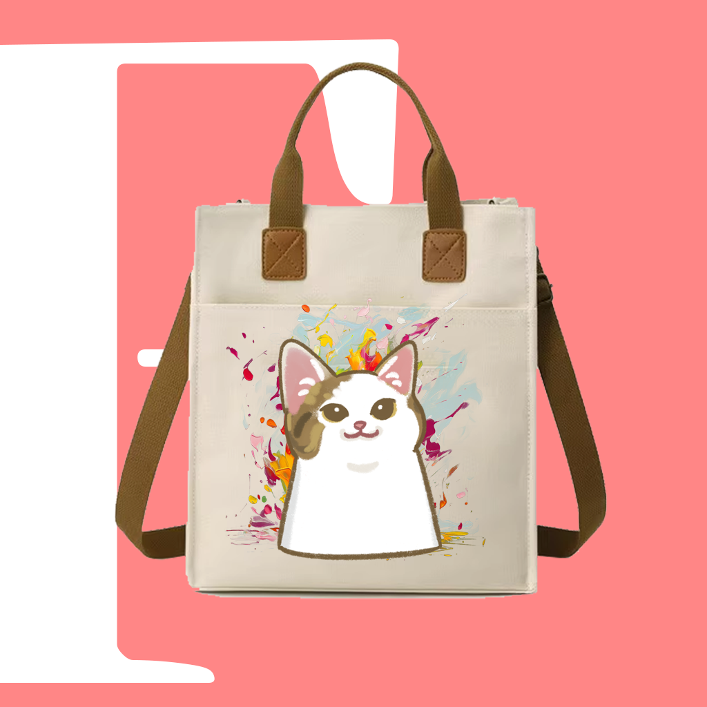 POP CAT迷因帆布袋