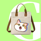 咆哮CAT迷因帆布袋