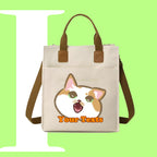 咆哮CAT迷因帆布袋