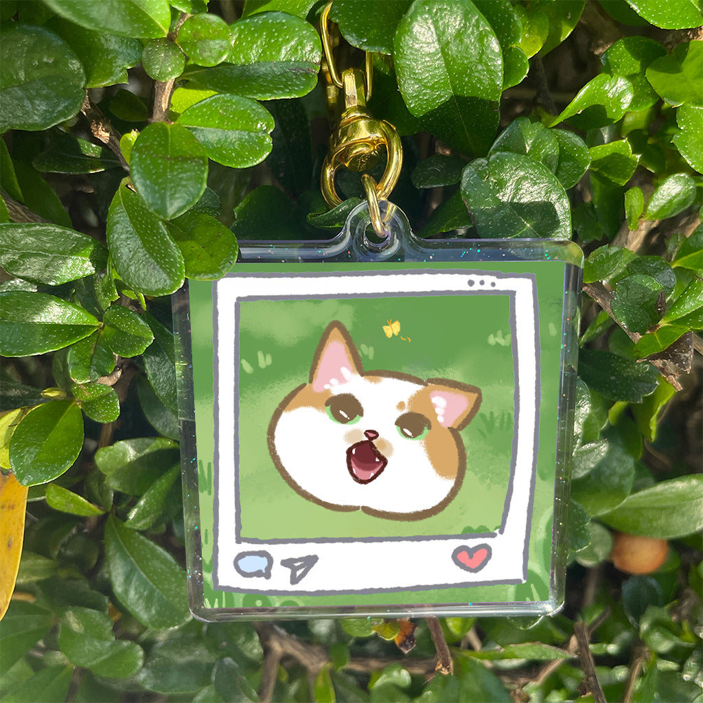 咆哮Cat掛飾