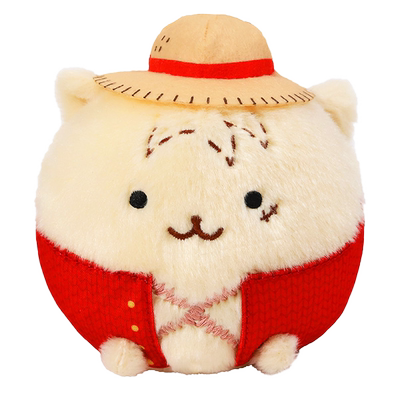 One Piece正版  - 球型海賊王人物公仔