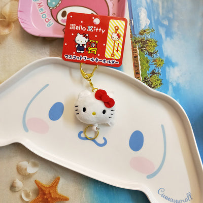 Sanrio - Hello Kitty／Cinnamoroll／布丁狗毛絨拉環掛飾