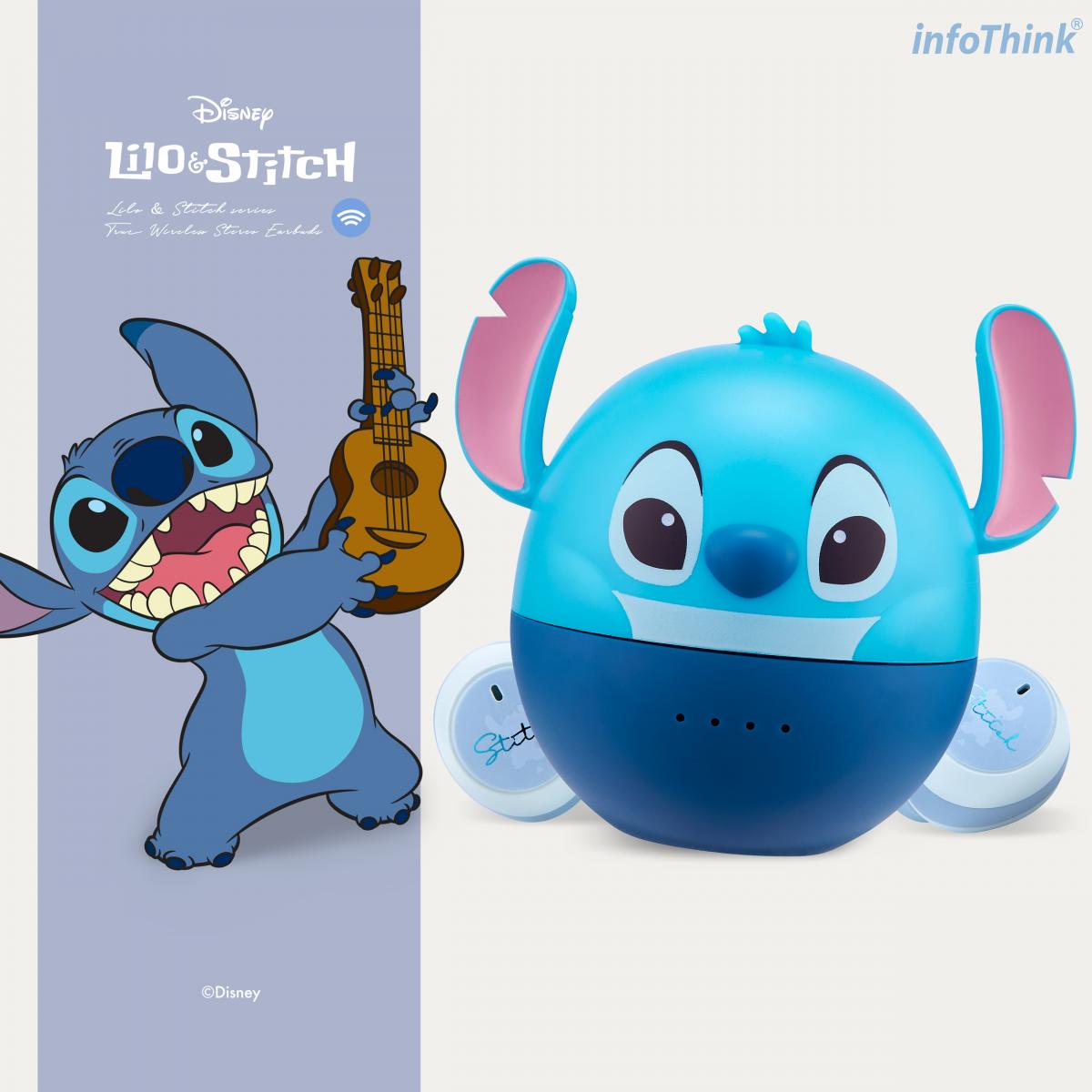 infoThink x Disney [限定版] - 史迪仔無線藍牙耳機