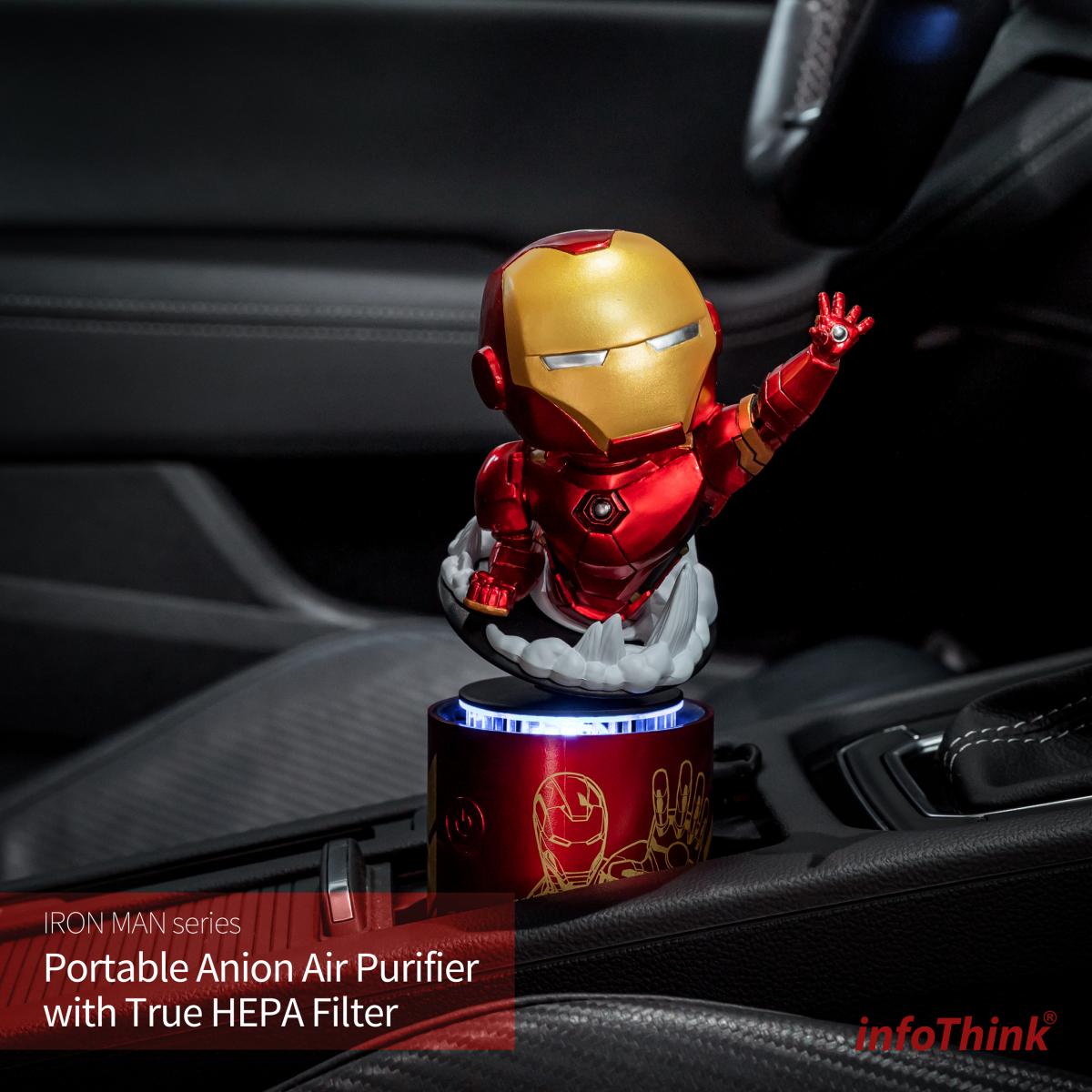 infoThink x Marvel - Iron man USB渦輪負離子空氣清新機