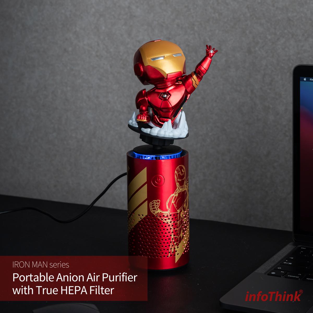 infoThink x Marvel - Iron man USB渦輪負離子空氣清新機