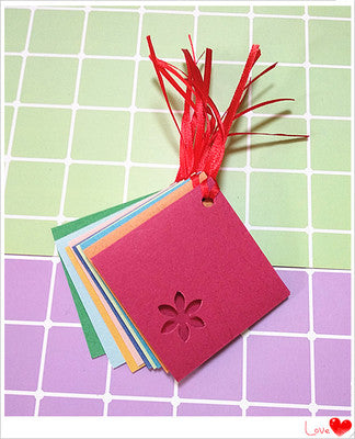 鏤空小圖案心意卡