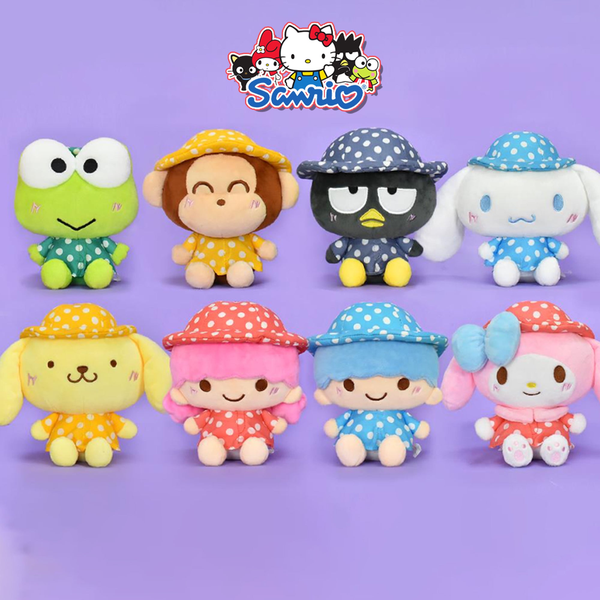 Sanrio - 雨衣款公仔
