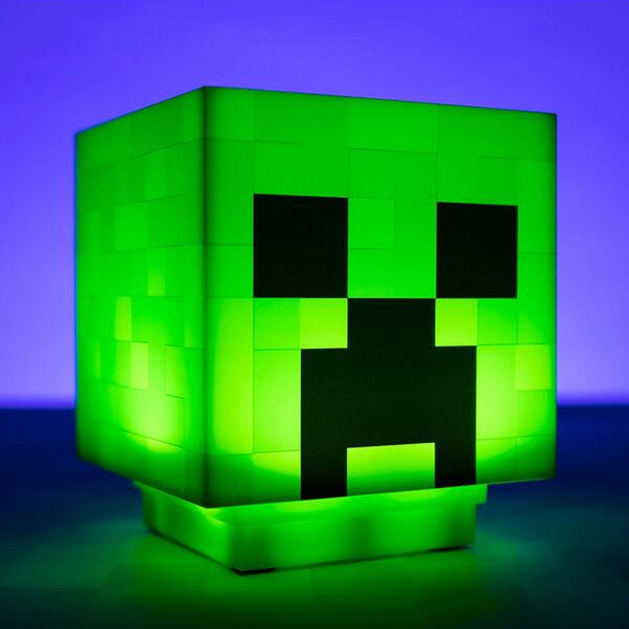Minecraft - Creepy頭夜燈