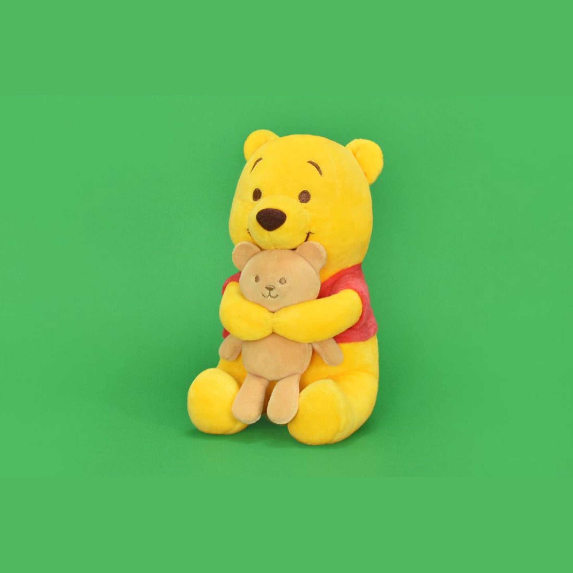 小熊維尼歷險記 - 雙熊小熊維尼公仔