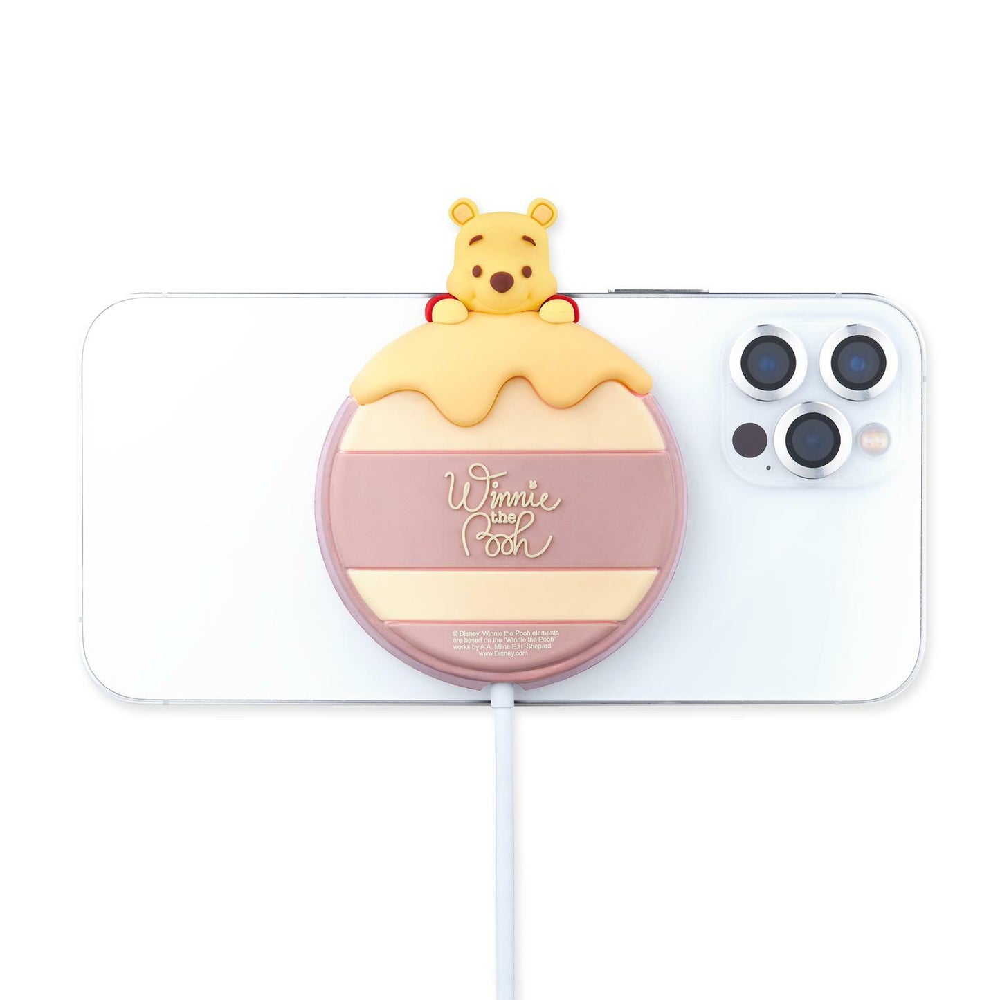 infoThink x Disney - 小熊維尼系列磁吸無線充電器